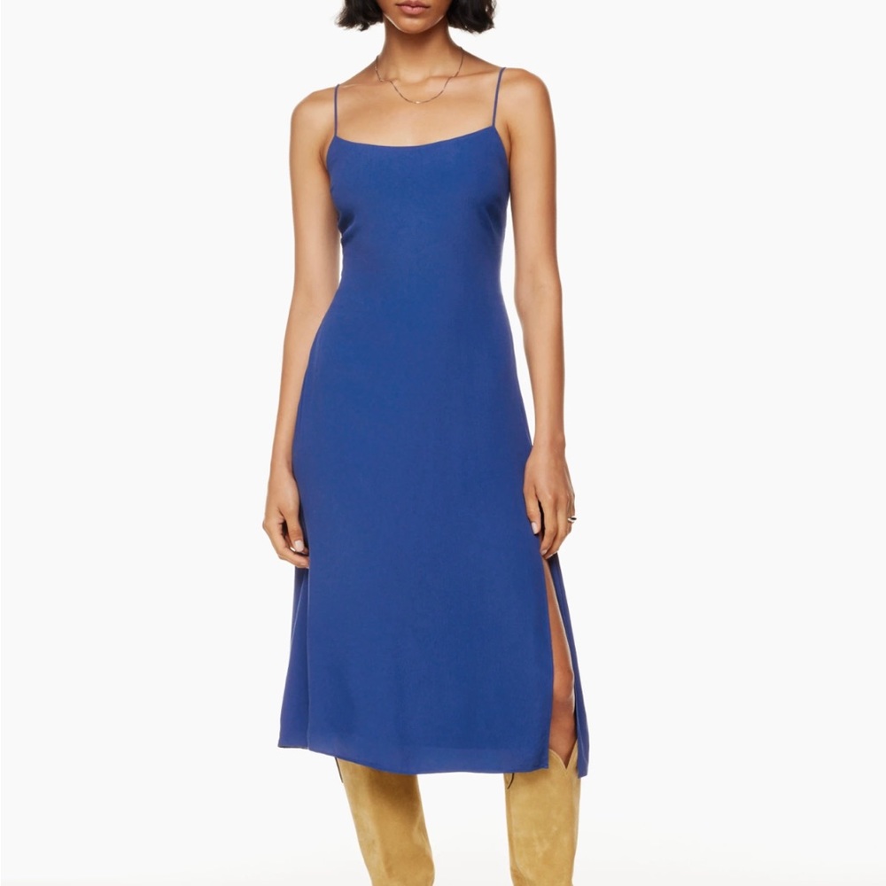 NWT Aritzia Wilfred Affogato Dress Night Bird
